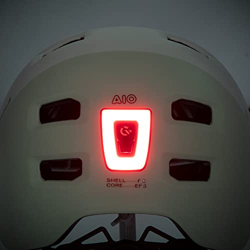 GLAMVILLA Plug-In LED Rücklicht Helme