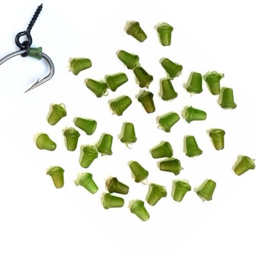 EUROKAN TACKLE Bait Stop, Hook Beads Stops for Bait Screws Pop Up Rig Carp Fishing (20)
