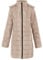 Daunenmantel Damen Mit Kapuze Winterjacke Damen Warm Gefüttert Steppjacke Damen Outdoor Wintermantel Damen Lang Daunenjacke Frauen Zipper Mantel Damen Winter Puffer Skijacke Dicke Steppmantel