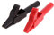 Pinces croco-dile isolantes de protection complète 4 mm 15 A Clip de test pour multimètres et pinces de test