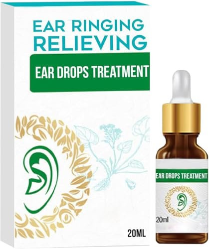 Remedio orgánico para el zumbido del oído, gotas para los oídos para ayudar a dejar de zumbar en los oídos, alivio del tinnitus, ruidos en los oídos, alivia el dolor y las molestias, alivia los