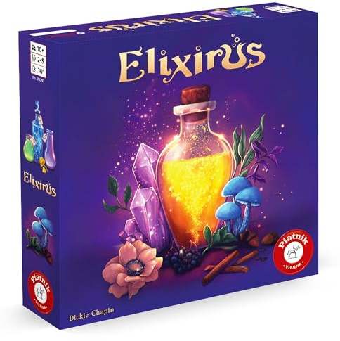 Piatnik 674297 Elixirus - In Competition for Magic Potions
