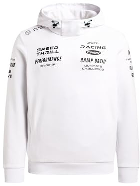 Camp David Herren Hoodie aus Interlock mit Rubber Artworks