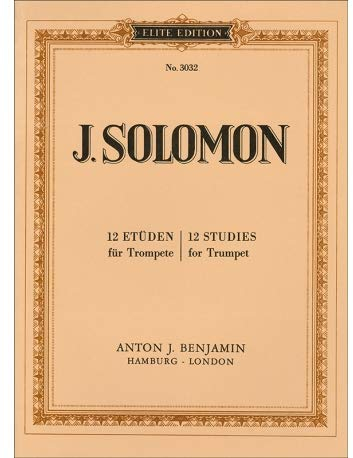 12 Etüden: für Trompete. Trompete.