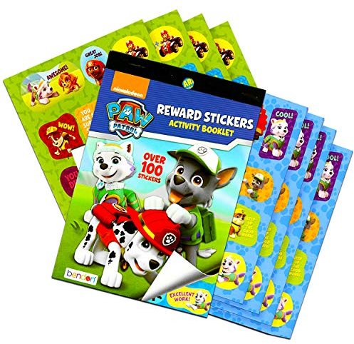 Paw Patrol Reward Stickers and Activity Booklet - Over 100 Stickers