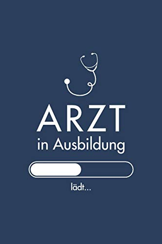 Arzt in Ausbildung: Notizbuch für angehende Ärzte / Medizinstudenten | 120 Seiten Kariert (ca. DIN A5) | Tagebuch | Tagesplaner | Terminkalender | Geschenkidee für Medizinstudenten