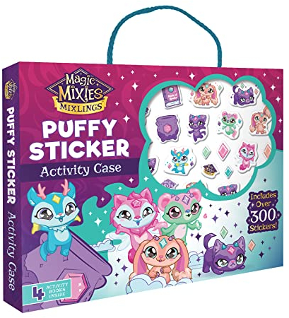 Magic Mixies Mixlings: Puffy Sticker Activity Case (Moose)