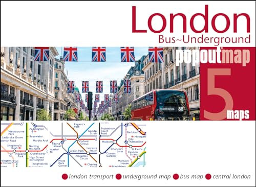 London Bus and Underground PopOut Map (PopOut Maps)