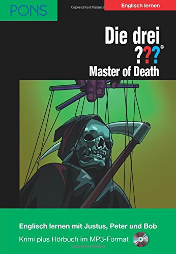 PONS Die drei ??? Master of Death: Lektüre: Englisch lernen mit den 3 Fragezeichen