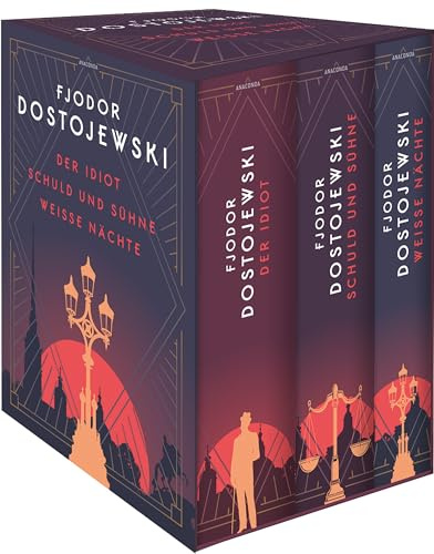Dostojewski - Drei Bände im Schuber. Schuld und Sühne. Der Idiot. Weiße Nächte (Die großen Erzählungen): In der klassischen Übertragung von Hermann Röhl