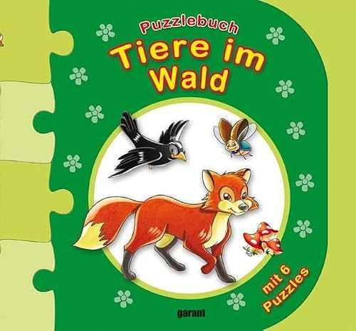 Puzzlebuch Tiere im Wald