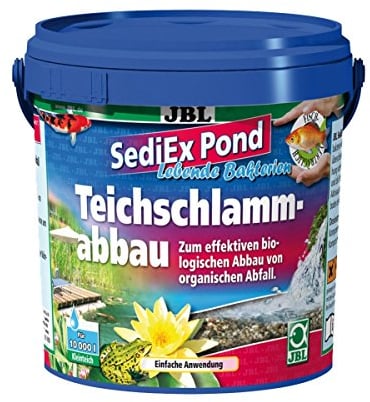 JBL Sedi Ex Pond 27331 Bakterien und Aktivsauerstoff zum Abbau von Teichschlamm, 1 kg