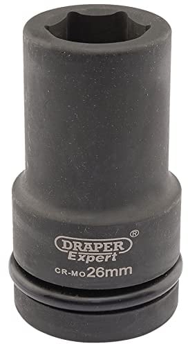 Draper Expert 5141 26mm 1-inch Square Drive Hi-Torq 6-Point Deep Impact Socket