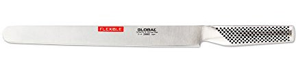 Global G-69 Tranchiermesser, Edelstahl Flexibler Schinken-und Lachsschneider, 26,7 cm, 10.5