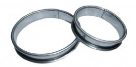 CERCLE A TARTE INOX (ø 22 cm)