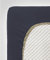 Fleuresse Comfort Elasthan Jerseyspannlaken für 110 x 200 - 130 x 220 cm Matratzen (bis Höhe 25 cm), anthrazit