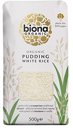 Biona Org Pudding Rice 500g X 5 (Pack of 5)