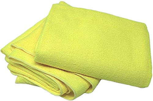 Extra Large Microfibre Cloths, Pack of 2, XL Cleaning Cloths 31 x 24 Polishing, Waxing & Dusting Cloth, Microfibre Towel, Car Cleaning, Microfiber