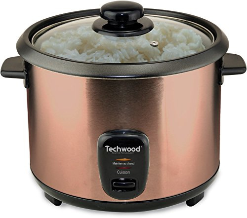 Techwood reiskocher reis edelstahl 700 w 1,8 l