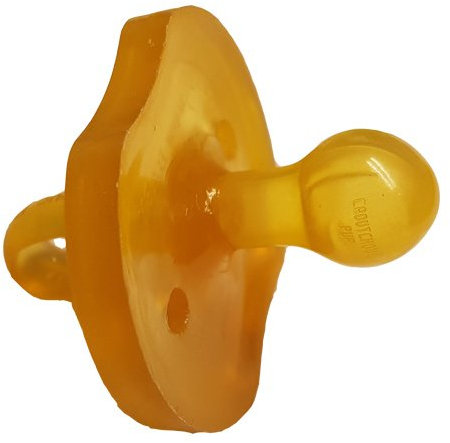 Schnuller Naturkautschuk, Lenya, Kirschform, Gr. M, für 6-12 Monate