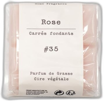 Pastilles de cire parfumée, senteur Rose par Drake