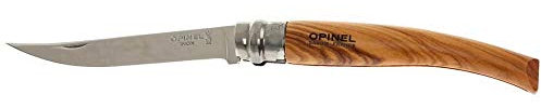 Opinel Couteau éffilé Manche hêtre - Longueur lame 10 cm
