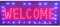 Miobo LED Schild Leuchtschild GEÖFFNET OPEN und viel mehr Reklame LEUCHTREKLAME Werbung versch.stylen (WELCOME) 47
