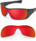 BlazerBuck Anti-salz Polarisierte Ersatzgläser für Oakley Antix - Feuerrot