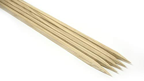 25x 50x 75x 100x Grill-Spieße Holzspieße Steckerlfisch Steckerl Fisch Spieß Stöcke Leisten (75x)