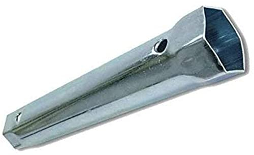 Tubular Box Spanner Metric Box Wrench Tools Torque Bar Socket for Repairing and Installation(1pcs, 16mm-21mm)