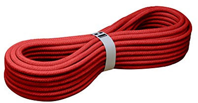 Hummelt Baumwollseil Baumwollkordel mit Kern 10mm 10m rot