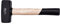 HARDEN 590051 Stoning Club Lump Hammer 1kg, Wooden Handle