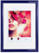 IDEAL TREND Moderner Bilderrahmen mit echtem Glas für wertvolle Erinnerungen Bilder Foto Rahmen mit abgerundetem Profil: Farbe: Blau | Format: 40x60