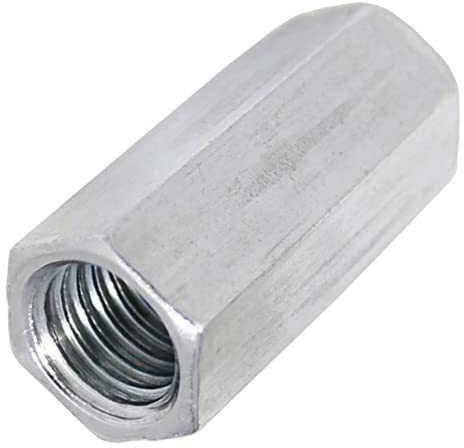 10 Stück Distanzmuffe sechskant verzinkt M12x40mm - Mutter Langmuttern Rundmuttern Sechskantmuttern Gewindehülsen Verlängerungsmuttern Verbindungsmuttern I DIOS24®