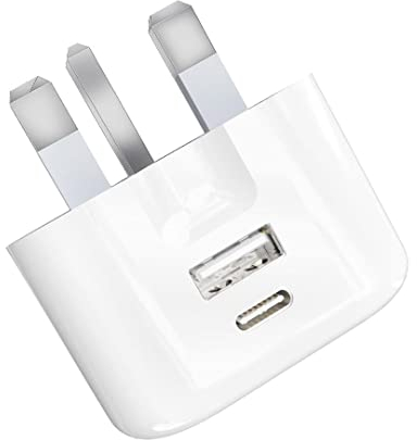 20W USBC Fast Adapter Charger Plug for Samsung,USB Mains Wall Charger Plug for Samsung Galaxy S25/S24/S23/S22/S20/Note10/Note10+/Note9/Note8/S10/S9/S9 Plus/S8/S8 Plus/S7/A71/A53/A52/A13