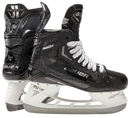 Bauer Supreme Mach TI Schlittschuhe Intermediate, Größe:04.5 (38.0), Weite :FIT1