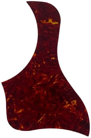 Gitarrenteile für Taylor Acoustic Folk Gitarre, selbstklebendes Schlagbrett (rote Schildkröte)
