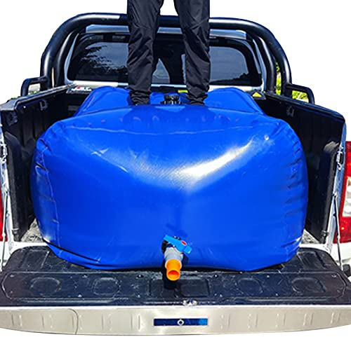 Wassersack Beutel Wasserbehälter Träger Faltbarer Wassersack Für Camping, Extra Großer Wassertank 110 350 500 1000 2000 4000 Liter Mit Ablassventil, Notwassersack Vorratsbehälter Für Bauerngarten