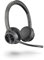 Plantronics Voyager 4320/R UC Casque stéréo sans Fil avec Suppression du Bruit Noir