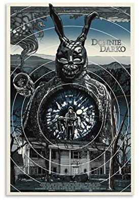 BICHI Donnie Darko Filmposter auf Leinwand, Kunst, Poster und Wandkunst, Bilddruck, modernes Familien-Schlafzimmer, Deko-Poster, 30 x 45 cm