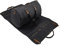 2 in 1 Canvas Leder Anzug Gepäck Kleidersack mit Schultergurt für Reisen und Geschäftsreisen, gewachst schwarz, American Casual