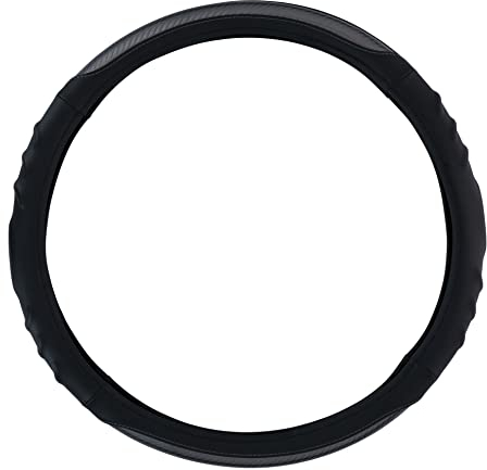 All Ride Lenkradbezug LKW - Lenker mit Durchmesser 44-46CM - Gummi - Anti-Rutsch Textur Schwarz