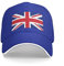 OAKITA Basecap Patriotische British Union Jack Flagge Baseballmütze Bergsteiger Kapuze Mütze Frau Herren