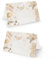 Logbuch-Verlag 25 Weihnachten Tischkarten Herbst zum Beschriften Namenskarten Platzkarten Weihnachtsfeier gold beige