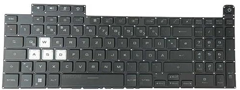 Teclado Gaming para Asus TUF F15 FX507ZE FX507ZM A15 FX507ZR FX507ZC FX517 FA507R GA507