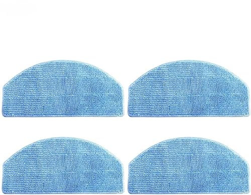 YUETTYY 4/10 almohadillas de repuesto reutilizables y lavables para robot aspirador Laresar Evol 3, piezas de repuesto (4 piezas)