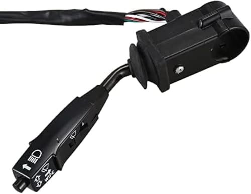 dvsdfbvb Auto Lenkstockschalter für-Mercedes-Benz Actors Unimog 1996-2002 0045458124, Multifunktions Kopf Lampe Blinkerhebel Scheibenwische Innere Zubehör Kombischalter