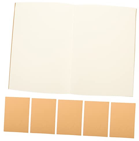 VILLFUL 5stücke Skizzenbücher Zum Malen Blanko-zeichenbücher Für Draußen Mindmap-bücher Malbedarf Für Schüler Zeichenbücher Aus Strapazierfähigem Material Skizzenbücher Zum Zeichnen Mit