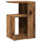 vidaXL Mesa Auxiliar de Madera contrachapada Envejecida 36x30x56 cm