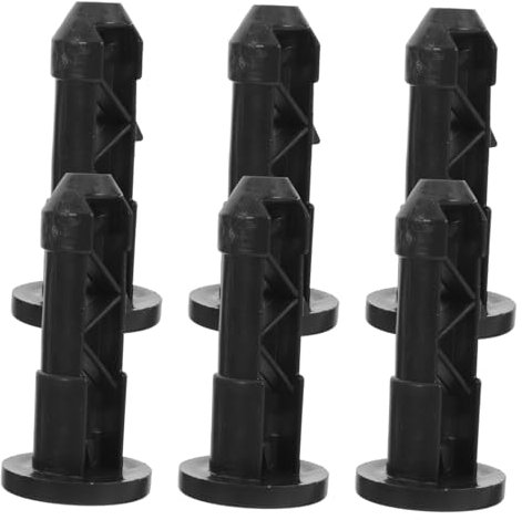 COOPHYA 6pcs Trash Can Lid Hinge Pin Replacement Connecting Latch for Wheeled Trash Can Outdoor Use